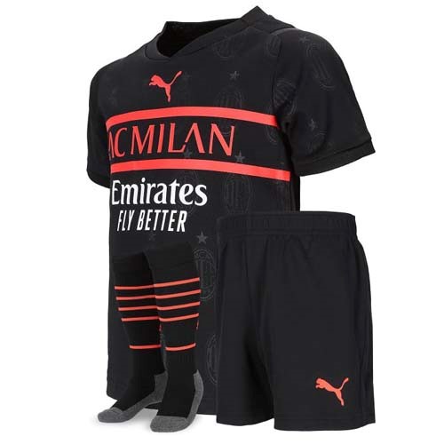 Camiseta AC Milan 3ª Kit Niño 2021 2022
